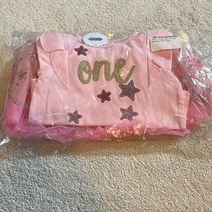 Mudpie Birthday skirt set